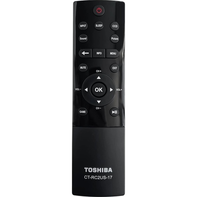 Toshiba ct-rc2us-17, 32l221u, 43l621u, 49l621u, 55l421u, 55l621u, 65l621u - оригинален дистанционен контрол (ct-rc2us-17, 32l221u, 43l621u, 49l621u, 55l421u, 55l621u, 65l621u)