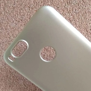 Калъф за Xiaomi Mi A1 силиконов гръб златен Lux