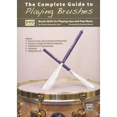 The Complete Guide to Playing Brushes + DVD / sprievodca hry na malý bubon metličkami