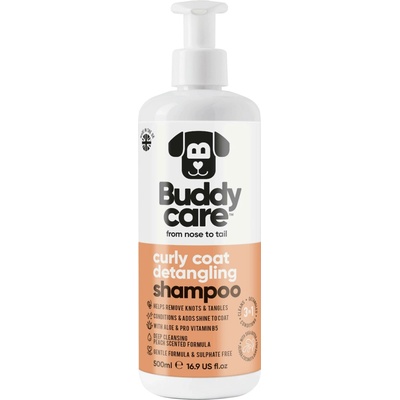 Buddycare Šampon pro psy Curly Coat Detangling 500 ml