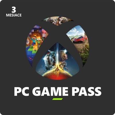 Microsoft PC Game Pass členství 3 měsíce