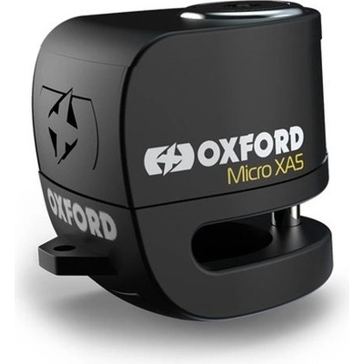 zámek kotoučové brzdy Micro XA5, OXFORD (integrovaný alarm, černý, průměr čepu 5,5 mm) – Hledejceny.cz