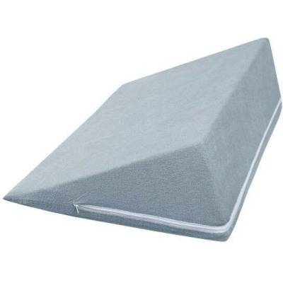 Bellatex Klinový podhlavník modrá sivá 80x50x20