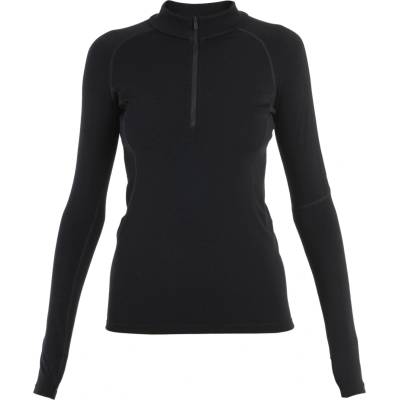 Icebreaker Women 300 MerinoFine Polar LS Half Zip Размер: L / Цвят: черен
