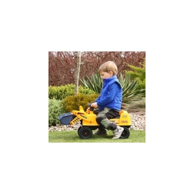 BABY WALKER Buldozer žlté
