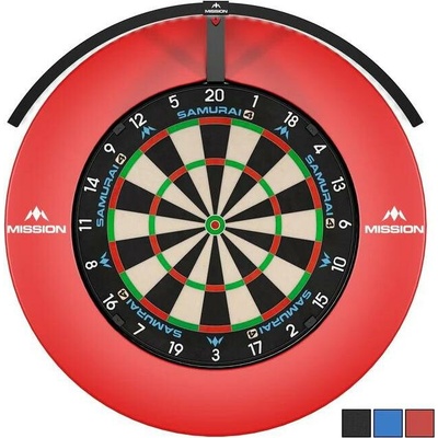 Osvětlení sisalového terče MISSION Torus 270 NEW 2025 Black – Sleviste.cz