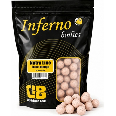 Carp Inferno Boilies Nutra Line - Losos/Mango 20 mm 250 g