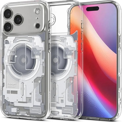 Spigen Калъф Spigen Ultra Hybrid MagSafe за iPhone 17 Pro Zero One - бял (8800283314830)