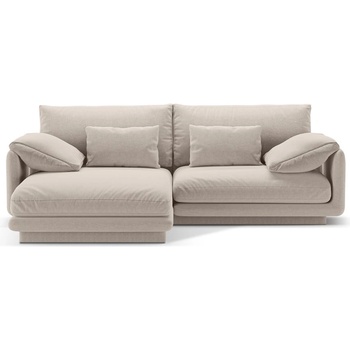 Micadoni Бежов ъглов диван (ляв ъгъл) Torino - Micadoni Home (MIC_LC_S_211_F1_TORINO2)