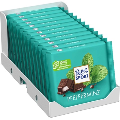 Ritter Sport Pfefferminz 12 x 100 g