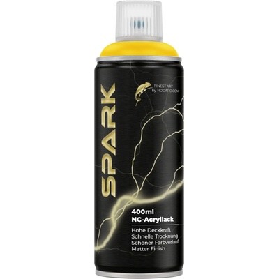 Spark akrylovánmatná 400 ml dopravná žltá