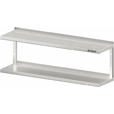 STALGAST Police závěsná dvoupatrová 1300x300x390 mm 981833130
