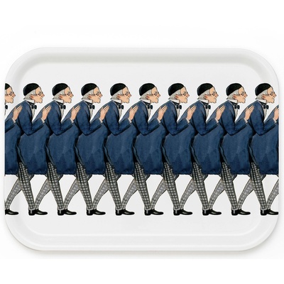 Design House Stockholm Elsa Beskow Uncle Blue табла за сервиране, 20 x 27 см (2184-0100)