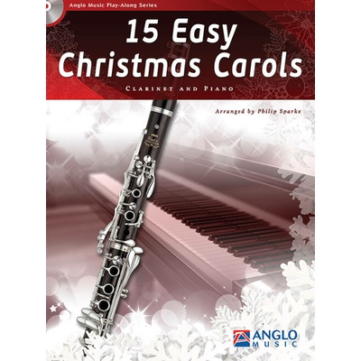 15 Easy Christmas Carols + CD / klarinet + klavír