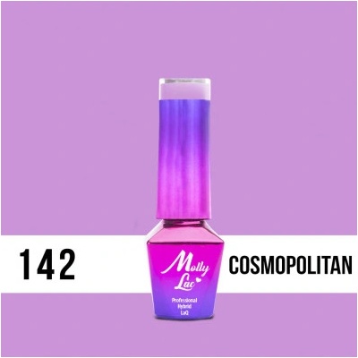 Allepaznokcie MollyLac gél lak 142 Cosmopolitan 5 ml