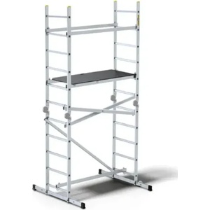 AWTools Мобилно алуминиево скеле AWTools AW23063/ 2x10/ 150 кг (AW23063)