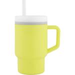 Infantino Силиконова чаша със сламка Infantino, 270 ml, Жълта (IN308028)