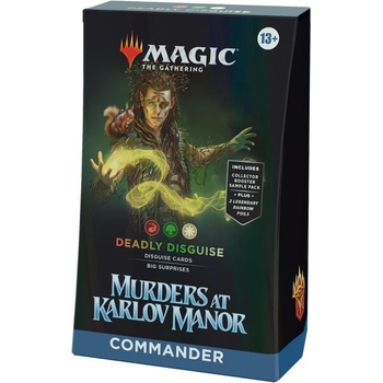 Wizards of the Coast Magic the Gathering Murders at Karlov Manor Commander Deck Deadly Disguise