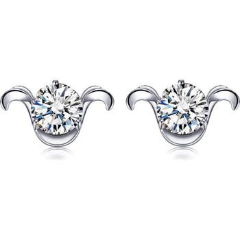 Silenti Jewelry Сребърни обеци "Овен