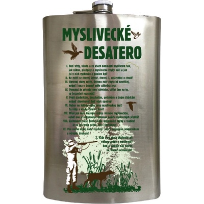 Placatka Myslivecké desatero 1800 ml