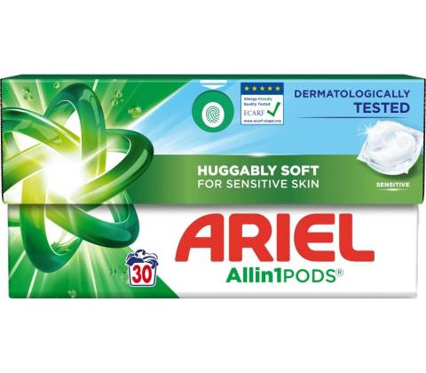 Ariel Sensitive kapsle 30 PD
