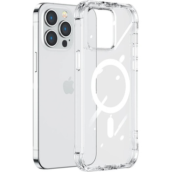 JOYROOM Кейс Joyroom Magnetic Defender за iPhone 14 Pro Max , със стойка, съвместим с MagSafe, прозрачен (KXG0034766)