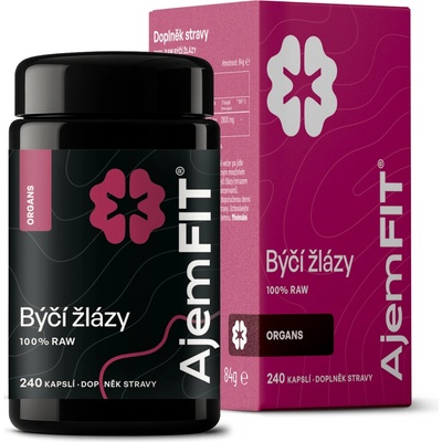 AjemFIT Raw Býčí Žlázy 240 kapslí