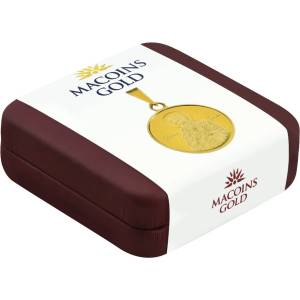 Macoins gold Златен медальон Свети Андрей Първозвани