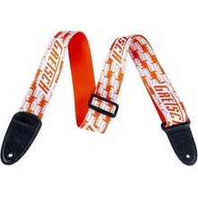 Gretsch Strap Double Penguin Orange/White