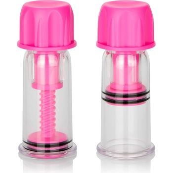 CalExotics CalExotics Nipple Play Vacuum Twist Suckers Pink