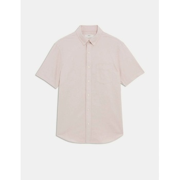 Marks & Spencer Оксфордска риза от чист памук The Ultimate Marks & Spencer оранжева Marks & Spencer | Rozov | МЪЖЕ | S