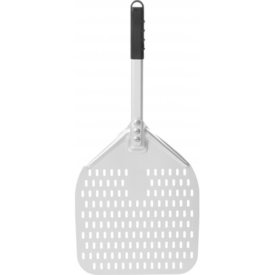 Lopatka na pizzu s perforací a krátkou rukojetí, čtvercová, 300x660mm | HENDI, 618073 – Zboží Dáma