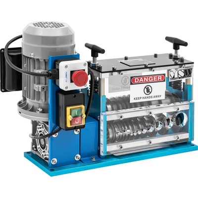 MSW Stroj na lúpanie káblov - 750 W - 10 vložiek - 25 m/min MSW-WIRESTRIPPER-Y38
