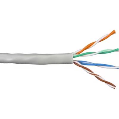 Екском UTP Cat5e 24AWG CCA, 305m, помеднен кабел (UTP Cat5e 24AWG CCA помеднен)
