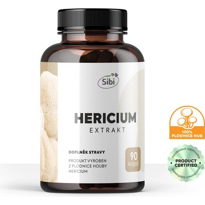 HERICIUM EXTRAKT 90 KAPSLÍ 500 mg
