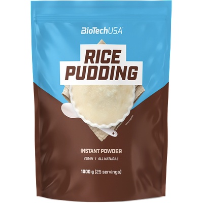 BioTechUSA Rice Pudding 1000g - Plain