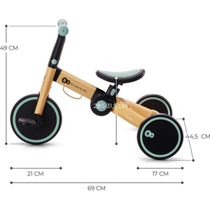 KinderKraft Нарушена опаковка Триколка Kinderkraft 4trike 3в1, Sunflower Blue