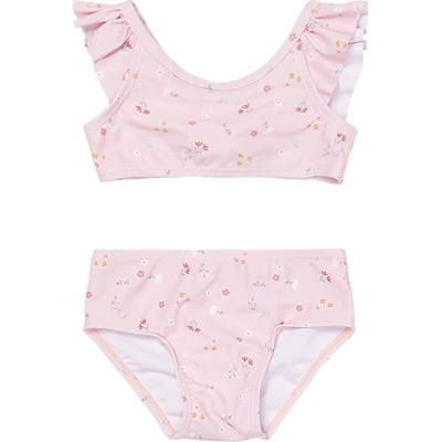 Little Dutch Детски бански с UV 50+ защита Little Dutch Little Pink Flowers - 2 части, 62-68 cm, 2-6 м (CL46453311)