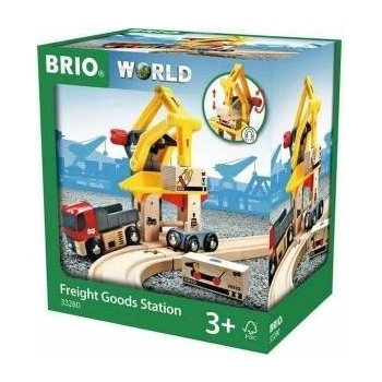 BRIO Строителна Игра Brio Freight Loading Crane Многоцветен Multi 6 Части