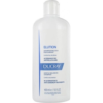 Ducray Elution šampón pre navrátenie rovnováhy citlivej vlasovej pokožke 400 ml