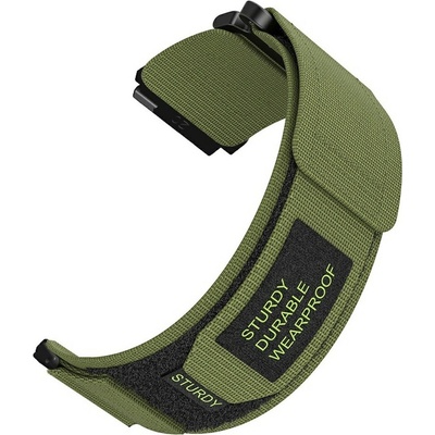 VSECHNONAMOBIL 131959 STURDY Nylonový řemínek pro Amazfit T-Rex 3 Pro 44mm zelený od 348 Kč