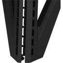 Skládací stolička SPRINGOS STAX černá