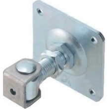 Rebiop Záves nastaviteľný M20 s platňou 100x100 mm