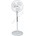 EUROLAMP Стоящ вентилатор 60w/230v Ø 40 см бял (eu0138)