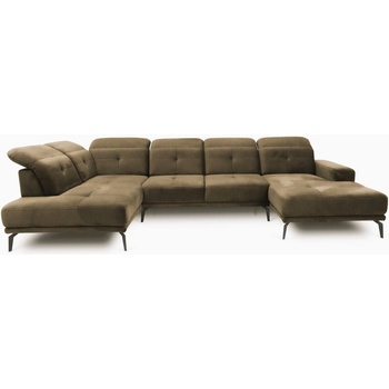 Eltap Бежов ъглов диван (ляв ъгъл U форма) Bretan - ELTAP (CO-BRE-LT-18VER)