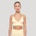 GymBeam Спортен сутиен Luma Butter Yellow L