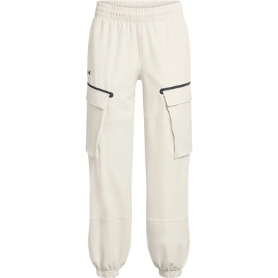 Under Armour Анцуг Under Armour Women's Unstoppable Closed Hem Jersey Joggers - White