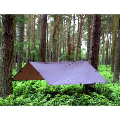 DD Hammocks Tarp 300 x 300 cm Coyote Brown – Sleviste.cz