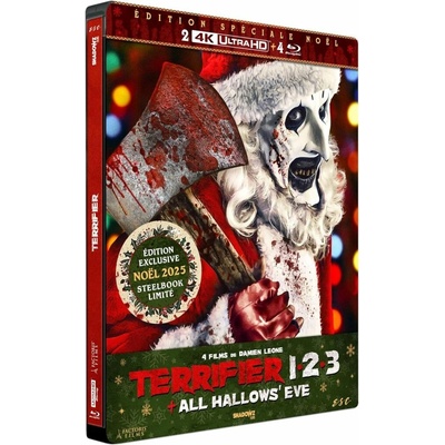 Terrifier 1-2-3 + All Hallow's Eve 4K UHD Steelbook
