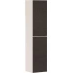 Hansgrohe Xevolos E - Шкаф висок, 40x176x36 см, 2 врати, панти отляво, матово бежово/текстил тъмно сив 54219660 (54219660)